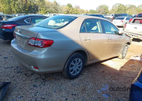 2011 Toyota Corolla Le from USA, damaged, VIN JTDBU4EE7B9148623